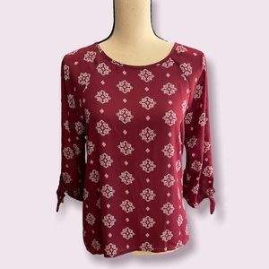 Papermoon quarter sleeve blouse